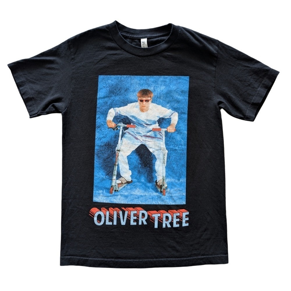 Alstyle‎ Oliver Tree Men's Small Black Short Sleeve Graphic Music Tee Shirt